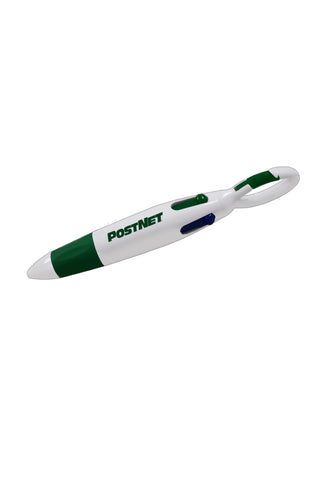 CW742 - 4 Color Carabineer Fashionable Ballpoint Pen