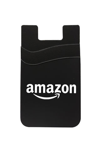 CW815 -  Dual Pocket Silicone Phone Wallet