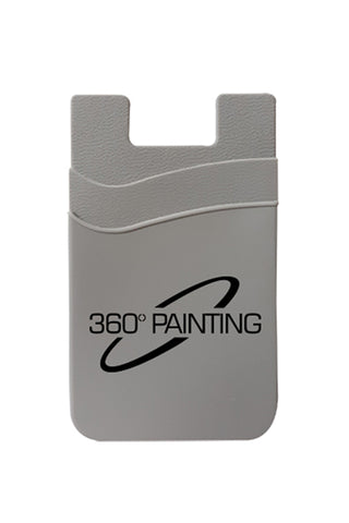 CW815 -  Dual Pocket Silicone Phone Wallet